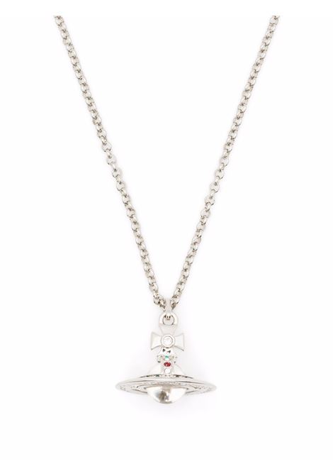 new tony orb pendant necklace woman platinum VIVIENNE WESTWOOD | 63020097-02P019-CNP019
